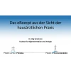 Präsentationsfolie ,,Das eRezept aus der Sicht der hausärztlichen Praxis"